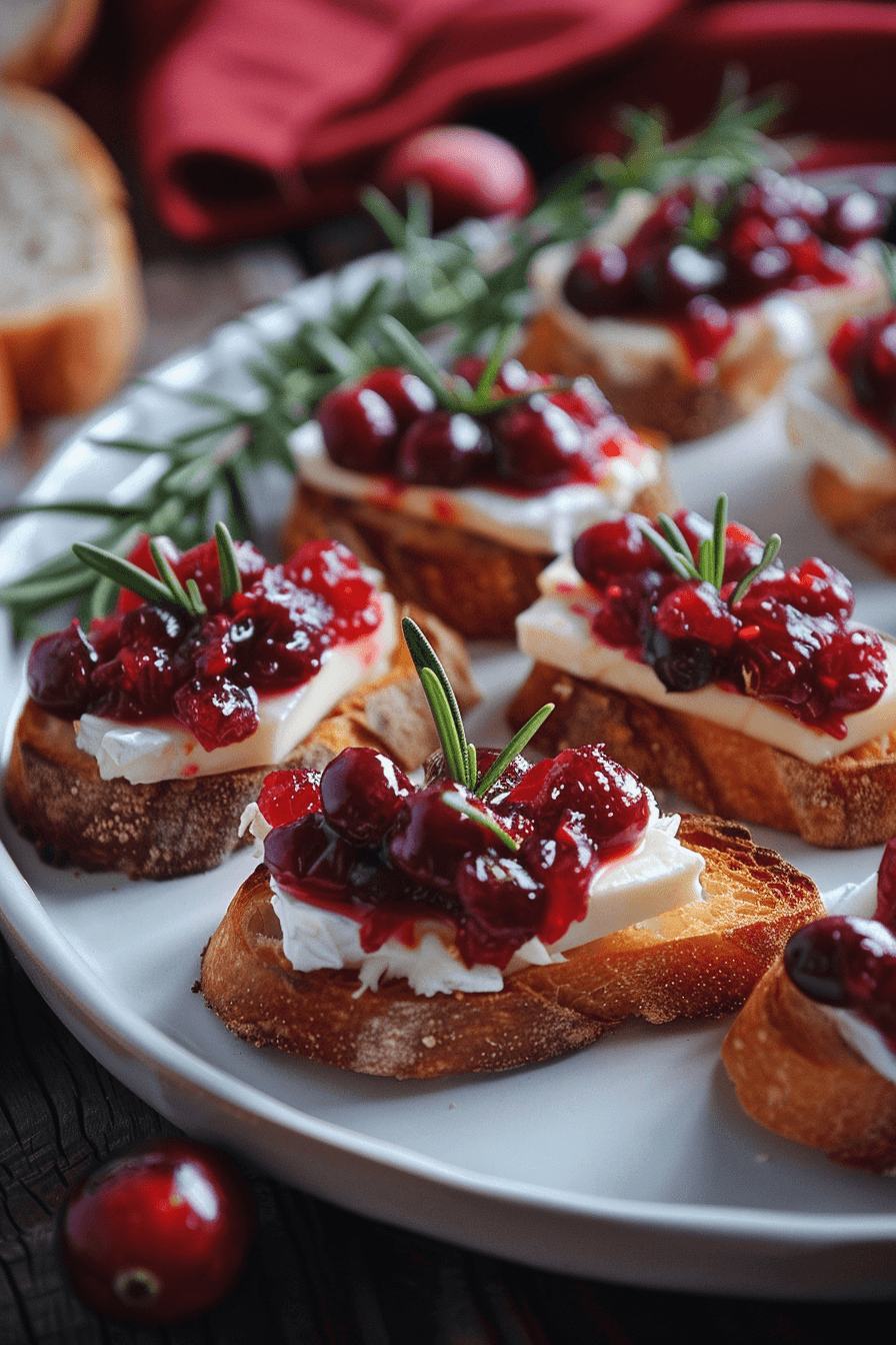 Easy Cranberry and Brie Crostini Appetizer u3887994962 cranberry and brie crostini appetizer close up fo 657d929c 69f4 4fce a9d1 581f8a43dbab 0