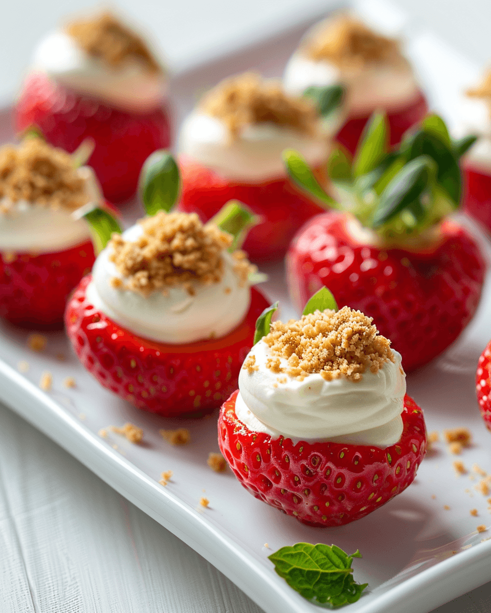 u3887994962 deviled strawberries filled with creamy cheesecak 839ab36a b77d 48b2 b443 4148211a0696 3