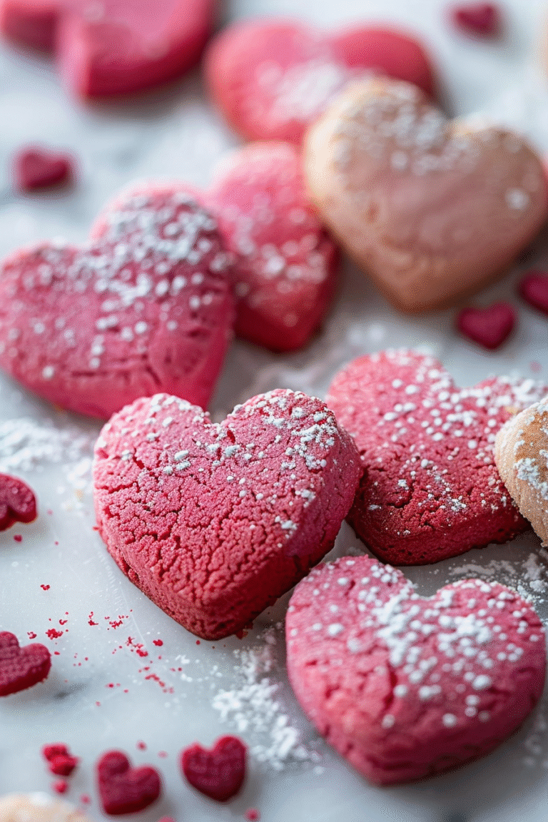 u3887994962 easy valentine sugar cookies heart shaped pink an df7cd720 f630 4409 84be 353ced3bf346 1