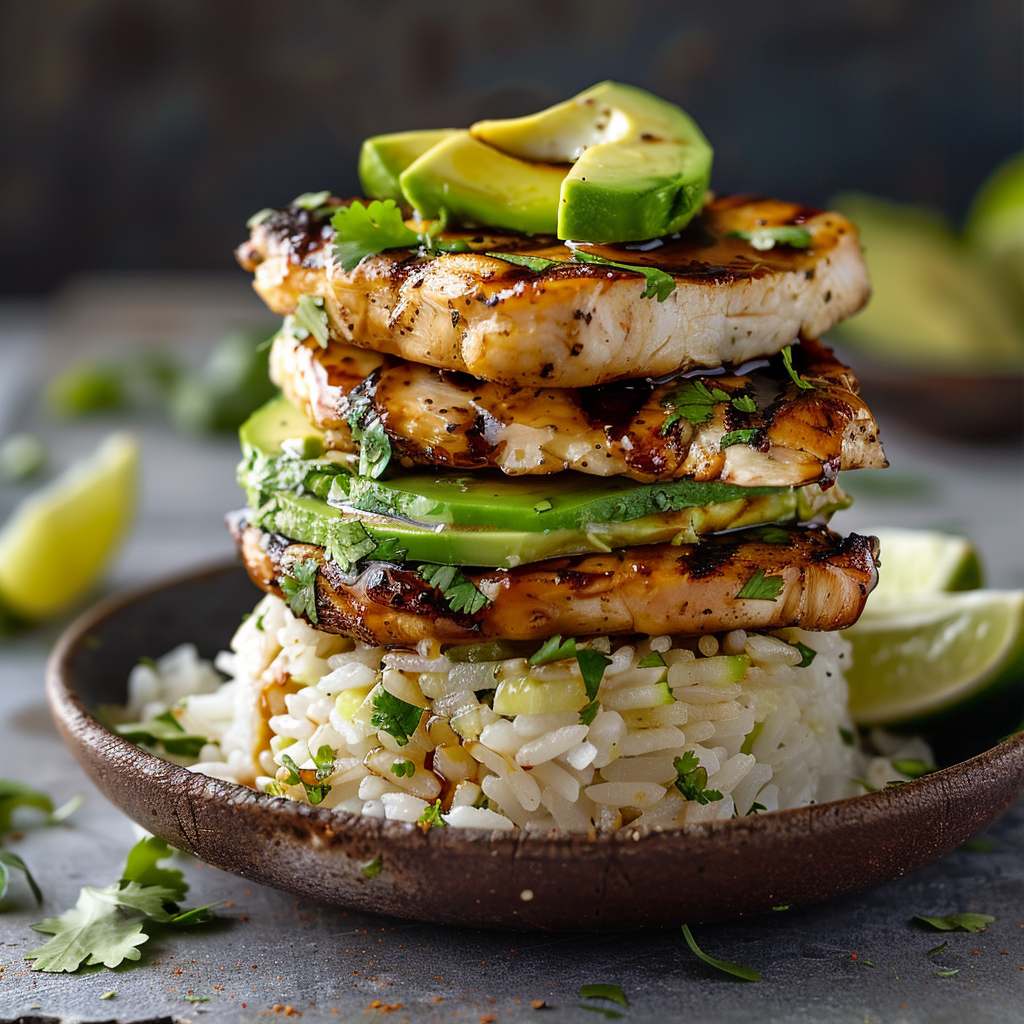 u3887994962 honey lime chicken avocado rice stack beautifully fc6192d9 f6cf 4991 b4b9 335031cbceae 0
