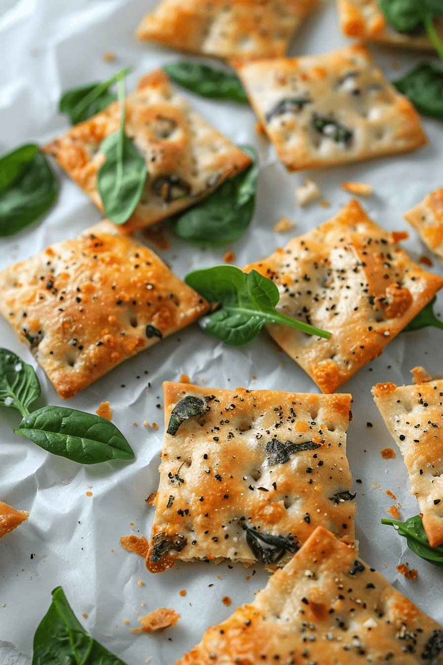 Easy Mediterranean Spinach and Feta Crisps Recipe u3887994962 mediterranean spinach and feta crisps amateur fo 26544781 8158 484c ac1a e8c1f0eb6c59 2
