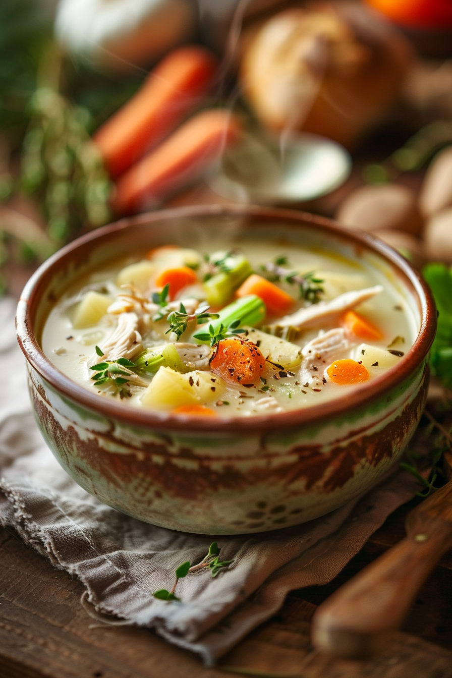 Easy Amish Snow Day Soup – Authentic & Comforting u3887994962 a cozy bowl of amish snow day soup creamy chicken add73c56 3d4b 4760 8cf6 11cf89740dd6 2