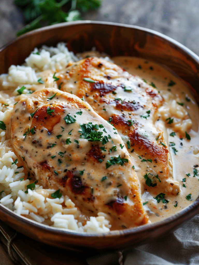 u3887994962 creamy smothered chicken and rice golden pan sear 9b5cb7ce c8d4 4e3c 9315 a50991c26060 1