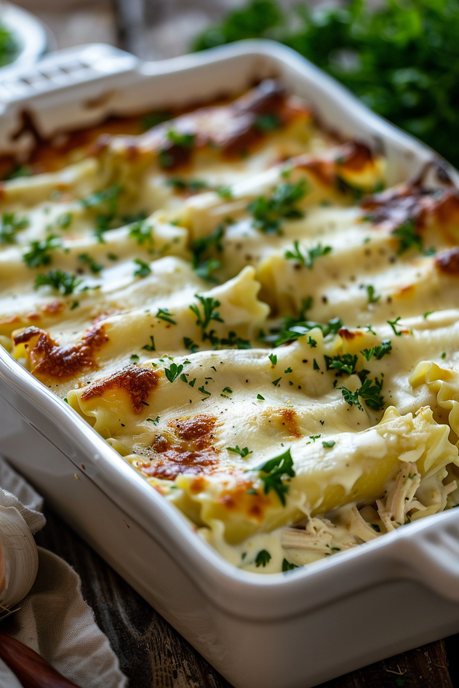 Easy Chicken Alfredo Lasagna Rolls u3887994962 easy chicken alfredo lasagna rolls creamy white a a1383fa2 0e6c 4cb0 b767 9a89e2503437 3