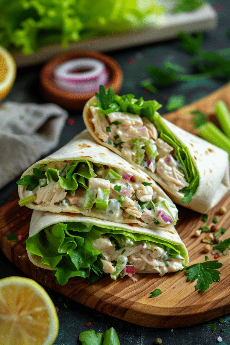 u3887994962 fresh chicken salad wrap sliced diagonally creamy 5aec6ed4 0815 4539 80e2 cda0609116db 2
