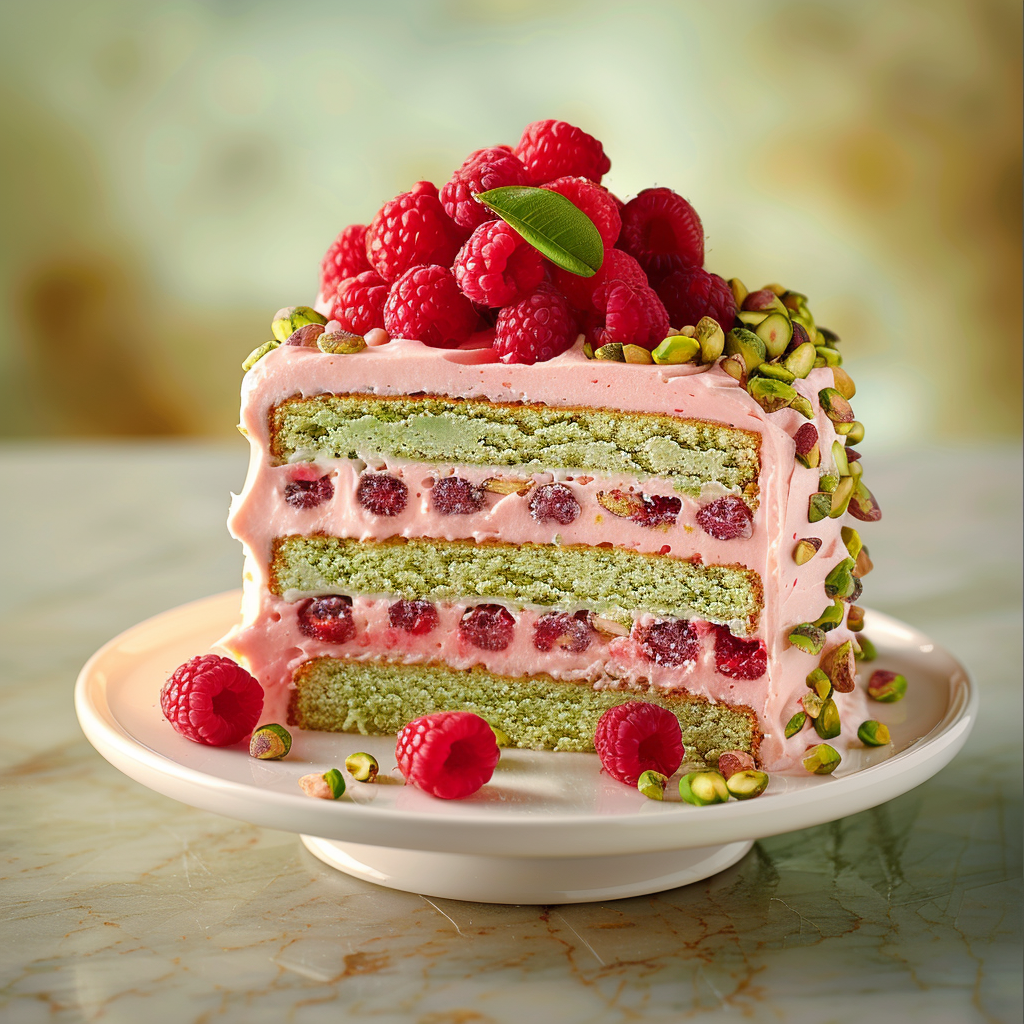 u3887994962 heavenly pistachio raspberry dream cake elegant l dcb4ee17 8893 4070 8c34 b026fd16e55d 0
