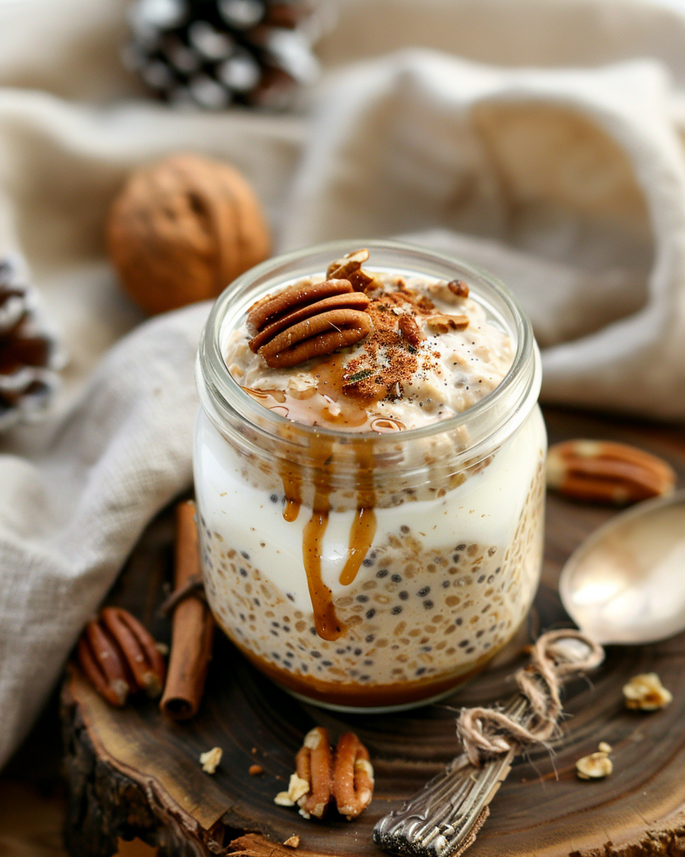 u3887994962 high protein gingerbread overnight oats in a clea 0fce57cf 43d4 4b72 9cb4 37a07eb408f7 2