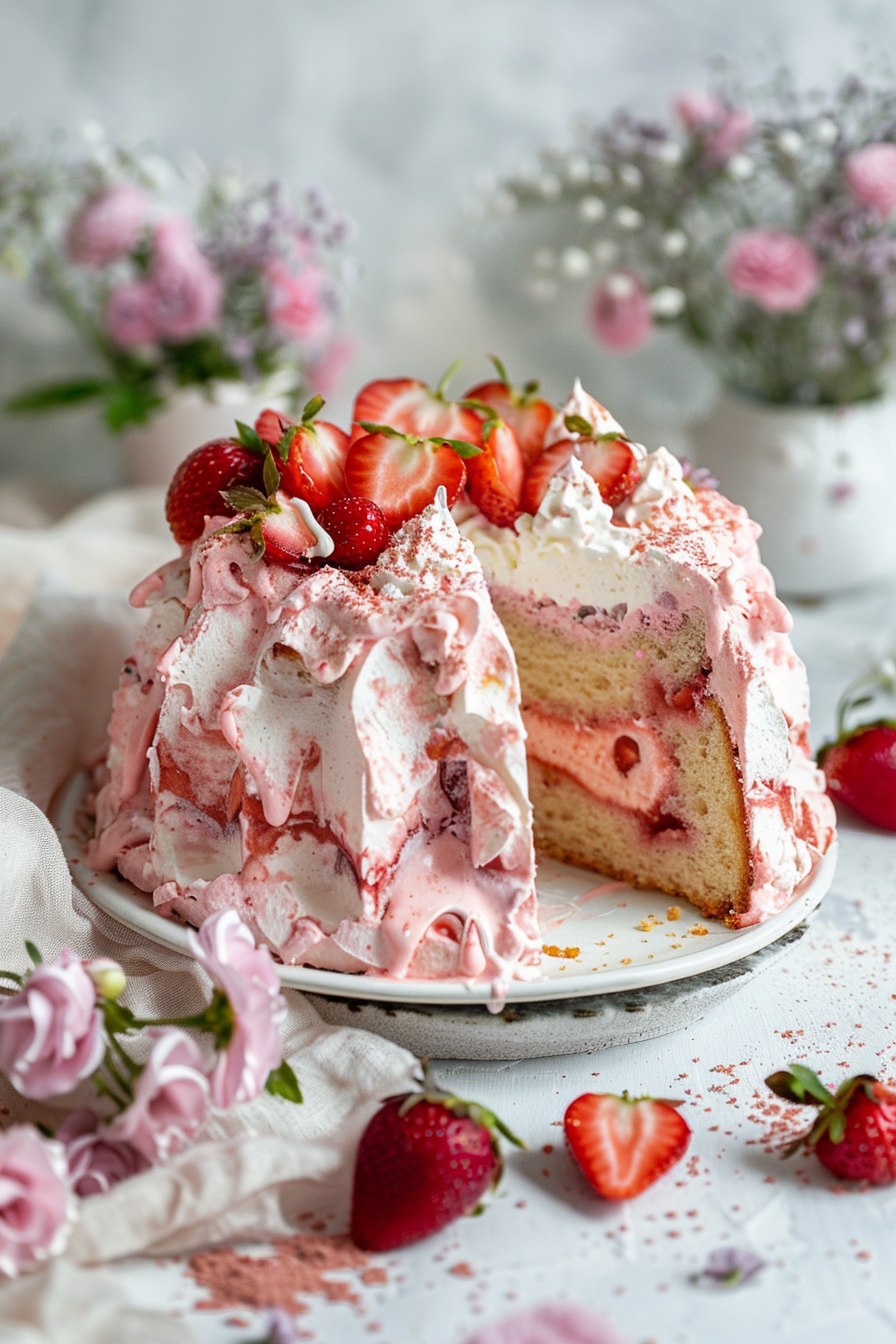 u3887994962 strawberry milkshake pound cake sliced on a white f5aa0053 2871 4d9f 8618 f6d4dfe86f45 1