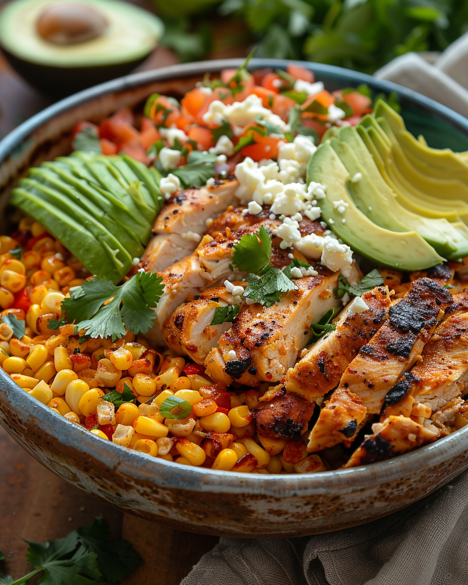 u3887994962 street corn chicken bowl with cilantro lime rice 8c20eb8b bd2e 4416 9c79 ad2155250bf4 1