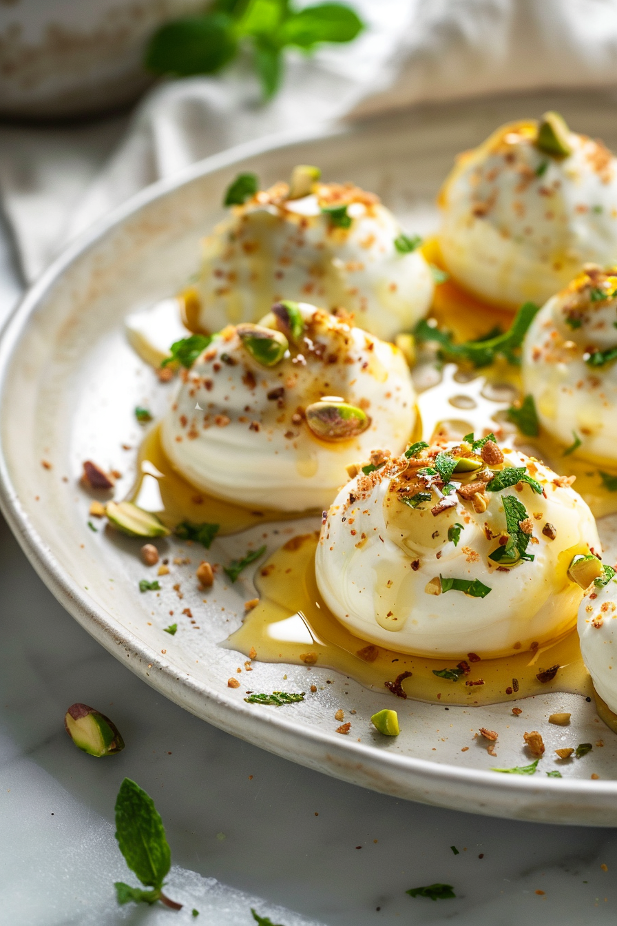 Easy Ricotta Pistachio Honey Bites – Amazing Sweet Treat u3887994962 ultra realistic food photography of ricotta pista e53de149 6478 4547 800a 69c5e1cfe753 2