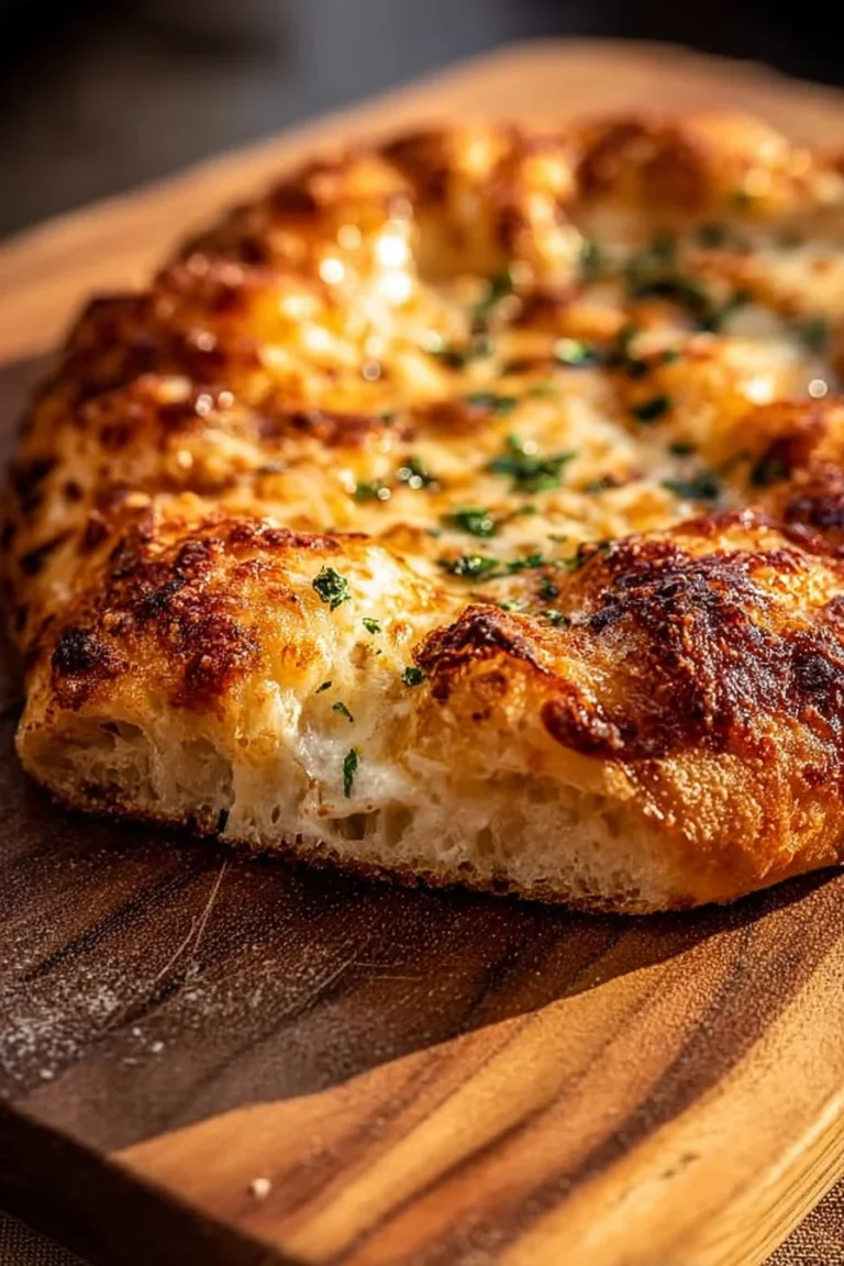 Homemade sourdough pizza dough made from sourdough discard.