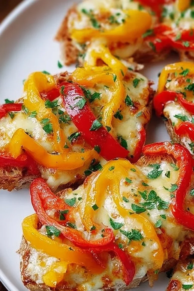 Spicy and creamy Cajun Chicken with bell peppers on a plate