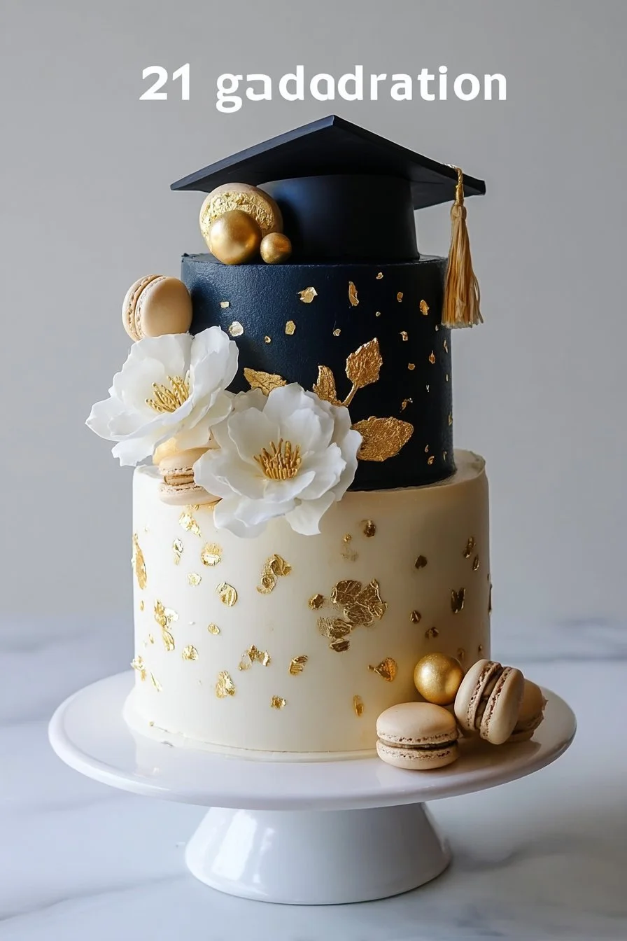 Colorful graduation cake designs for 2025 graduates showcasing creativity and celebration.