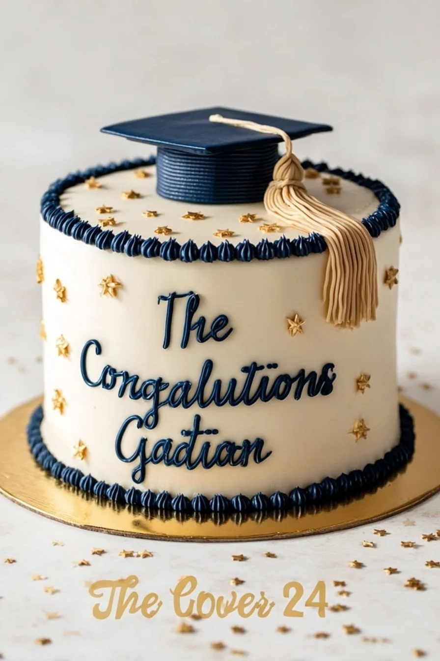 Sweeten the Moment With These 24 High School Graduation Cake Ideas Full of Fun & Style Delicious high school graduation cake ideas in various designs and styles.